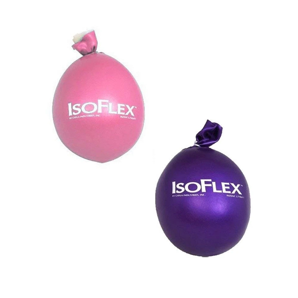 IsoFlex Pink and Purple Set of 2 Stress Ball Hand Massagers - Image 1 of 1