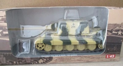 ALTAYA CHAR DE COMBAT PANZERJÄGER TIGER JAGDTIGER GERMANY-AVRIL 1945 1/43 - Photo 1/2