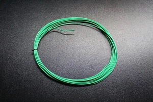18 GAUGE WIRE 25 FT GREEN PRIMARY AWG STRANDED COPPER POWER REMOTE AWG 12 VOLT - Picture 1 of 10
