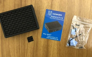 iUniker Heatsink Case For Raspberry Pi 4 IU-RP-091 - Photo 1/4