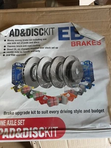 EBC Ultimax Brake Pad & Solid Disc Kit PDKF1620. - Picture 1 of 2