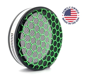 "Filtro de admisión de aire de doble pantalla Turbo-Guard de 4"" único" - Imagen 1 de 1