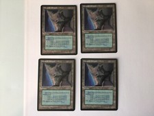 Magic the Gathering Wizards School X 4 Homelands Mint Never played