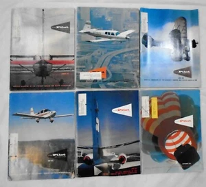 AOPA PILOT AVIATION AIRCRAFT MAGAZINE ENGLISH LOT OF 6 MONTHS 1975 VINTAGE PLANE - Picture 1 of 3