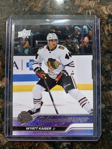 2023-24 Upper Deck Wyatt Kaiser Young Guns #229 Blackhawks