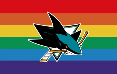San Jose Sharks Pride Flag 3x5ft Banner Polyester Ice Hockey Stanley 008 Cover