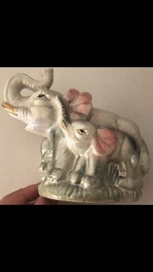 Glazed Ceramic Elephant Figure/statue Made In China - Picture 1 of 7