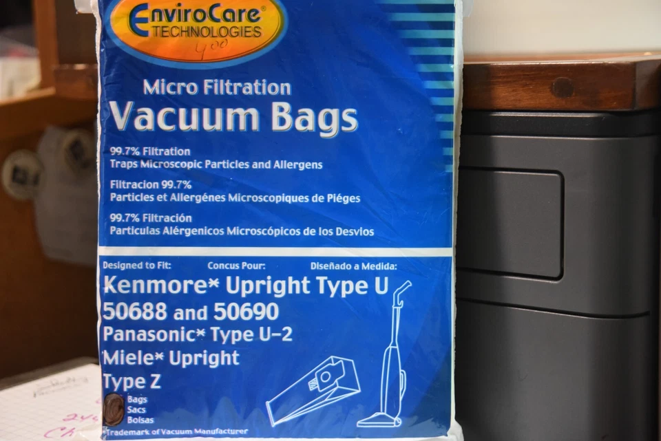 Sears Kenmore Type U O Vacuum Bags 5068 50688 50690 Panasonic U-2
