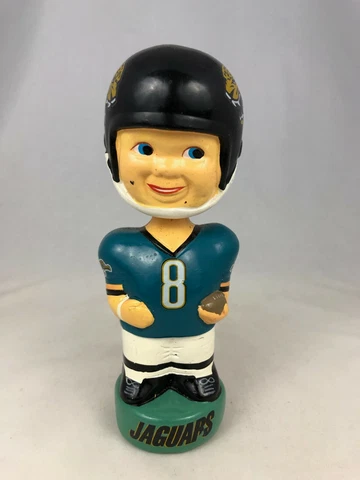 JACKSONVILLE JAGUARS VINTAGE 1990'S RETRO NODDER TWINS ENTERPRISE BOBBLEHEAD Cover
