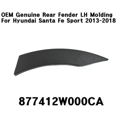 OEM 877412W000CA Rear Left Fender Molding For Hyundai Santa Fe Sport 2013-2018 - image 1 of 3