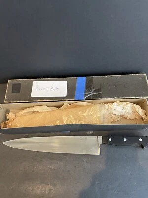 OXFORD HALL CARVING KNIFE 10 INCH  STAINLESS STEEL GERMANY Preowned - Image 1 of 4