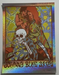 Póster Johnny Blue Skies Greek Berkeley 2025 Sturgill Oficial LÁMINA BRILLANTE #’d - Imagen 1 de 16