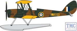 72TM010 Oxford Diecast 1:72 Scale DH82A Tiger Moth Floatplane RAF L-5894 - Picture 1 of 1