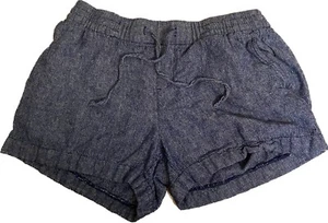 Old Navy Chambray Linen Blend Short size Medium - Picture 1 of 11