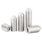 M3 M4 M5 M6 M8 M10 304 Stainless Steel Hex Hexagon Socket Flat Point Set Scre GS