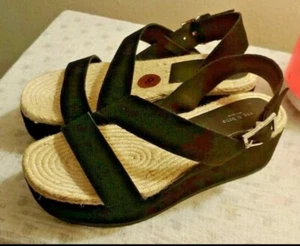 Rag & Bone Women's - Megan Platform Sandal Black Suede - Size 9.5 Comp at $395 - Picture 1 of 4