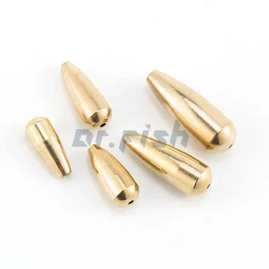 20/50pz Corpi Spinner da Pesca Ottone Spinnerbait Esca Fare Forniture Basso - Foto 1 di 7