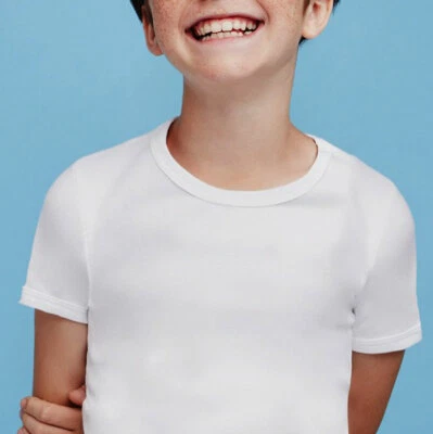 6 T-Shirts Child Ellepi short Sleeve Girocollo, Warm Cotton Winter Art. BA649 - Image 1 of 2