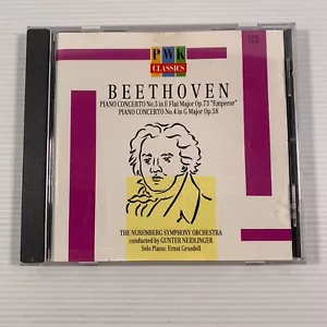 Beethoven Piano Concertos 4 & 5 by Nuremberg Orch and Ernst Grosdell (CD 1988) - Picture 1 of 4