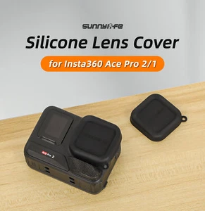 Silicone Lens Cap Dustproof Protector for Insta360 Ace Pro 2 Camera Accessories - Picture 1 of 21