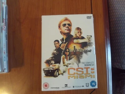 C.S.I: Crime Scene Investigation - Miami - Complete Season 6 new,free p=p - Image 1 of 2