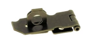 (5 Pack) Antique Brass Hasp Set 1-1/2 inch x 3/4 inch DL-C753-1-AB - Picture 1 of 1