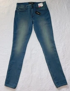 EXPRESS ― Größe 8 R ― LEGGING MID RISE Stretch Denim Jeans Neu mit Etikett ― #cl42 ― Größe 8R - Bild 1 von 4