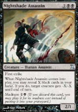 NIGHTSHADE ASSASSIN Time Spiral MTG Magic the Gathering Cards DJMagic