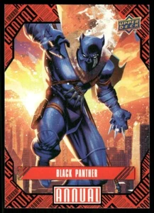 Tarjeta coleccionable anual Black Panther Marvel #5 Upper Deck 2023-24 - Imagen 1 de 2