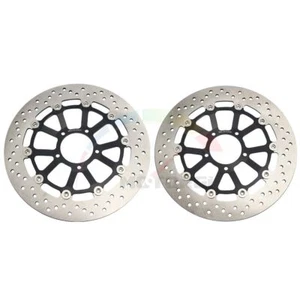Front Brake Discs For Ducati 1200 Diavel Carbon Dark Strada 2013-2019 2014 15 - Picture 1 of 5