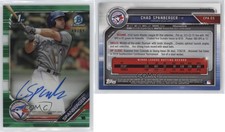 2019 Bowman Chrome Prospect Green Refractor /99 Chad Spanberger #CPA-CS Auto