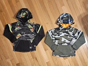 NEW Russell Athletic Little Boy Camo Fleece Sweatshirt Hoodie Bundle (sz 6/7) - Picture 1 of 4