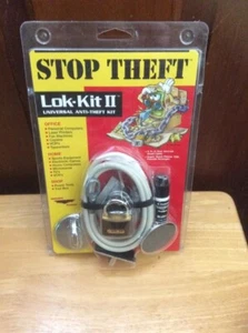 Stop Theft Lock Lok Kit II Universal Anti Theft Kit Office Home Shop Electronics - Picture 1 of 2