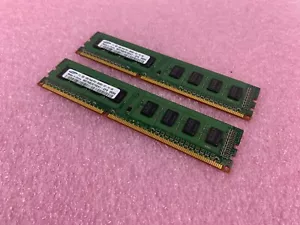Lot( 2 ) 1GB Samsung M378B2873EH1-CF8 PC3-8500 DDR3-1066 Desktop RAM Memory - Picture 1 of 7