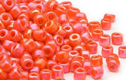 200 cuentas espaciadoras de vidrio Matsuno 6/0 colores arco iris brillantes o esmeriladas  Foto 1 de 1