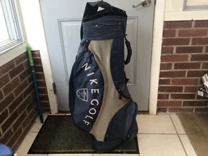 Vintage Nike Golf Blue & White Cart Bag Good Condition - Picture 1 of 8