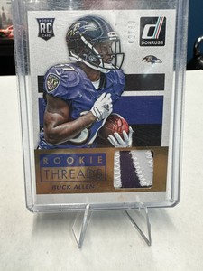 2015 Donruss Rookie Threads Prime #DRTBA Buck Allen Jersey /49