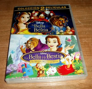 LA BELLA Y LA BESTIA 1-2 (Beauty and the Beast) 2 DVD 2 PELICULAS NUEVO DISNEY - Imagen 1 de 3