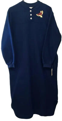 Camisón Vanity Fair para mujer vintage de manga larga polar ropa de salón-talla M-nuevo con etiquetas Foto 1 de 4