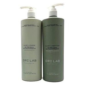 Ori Lab Plump Cleanse & Conditioner White Cypress Rice Protein 33.8 fl.oz - Picture 1 of 1