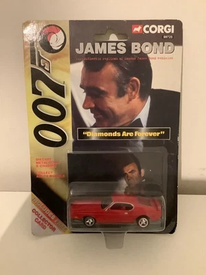 1999 Corgi James Bond 007 Diamonds Are Forever Ford Mustang Mach Diecast Model - Image 1 of 2