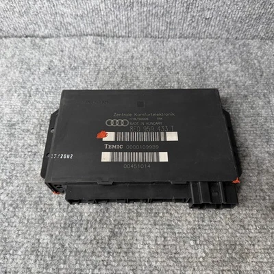 Audi A4 S4 2002 - 2005 Comfort Control Module CCM Anti Theft Locking 8E0959433T - Image 1 of 4