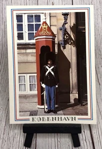The Guards, Amalienborg Palace, Copenhagen, Denmark Postcard - Picture 1 of 4