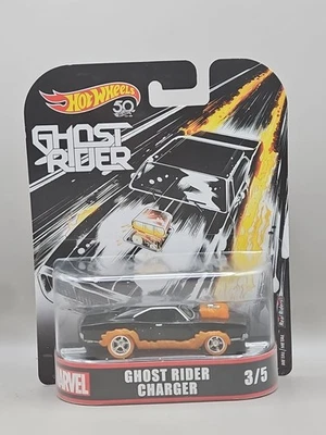 美泰风火轮漫威角色汽车幽灵骑士挑战者汽车全新阅读  — 第 1/3 张图片