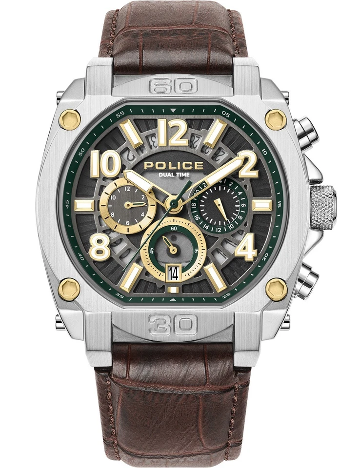 Police PEWJF0021902 Orologio Uomo Norwood Cronografo 45mm 5ATM - Immagine 1 di 2