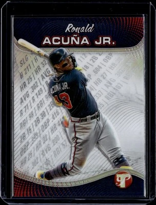2024 Topps Pristine #PP-17 Ronald Acuña Jr. Pristine Production - Image 1 of 2
