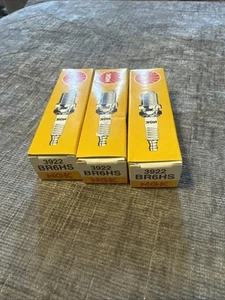 3 pc NGK 3922 BR6HS Standard Spark Plugs for WR7AC WR7A W20FSRU W20FSR RL86C hf - Picture 1 of 1