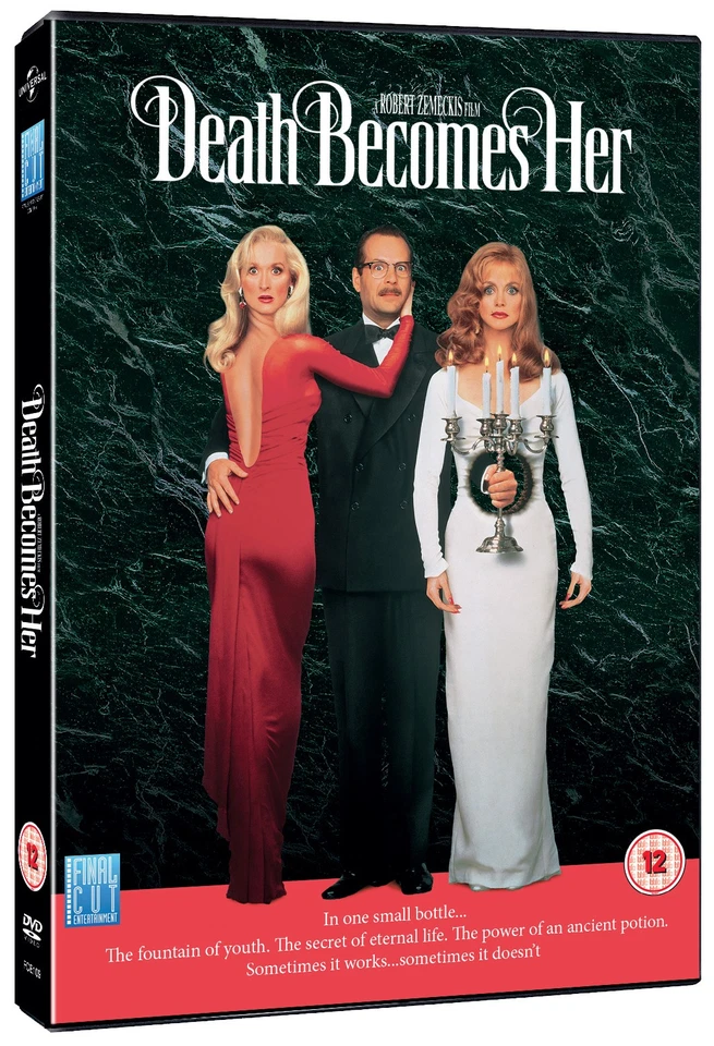 DEATH BECOMES HER (DVD) Meryl Streep Alaina Reed Hall Isabella Rossellini - Image 1 of 1