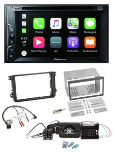 Pioneer Lenkrad USB DVD Bluetooth DAB 2DIN Autoradio für VW Passat Polo Scirocco - Bild 1 von 10