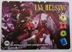 OverPower ERB World Legend  Kickstarter Alt Art Rare - VAN HELSING 529 - Picture 1 of 2